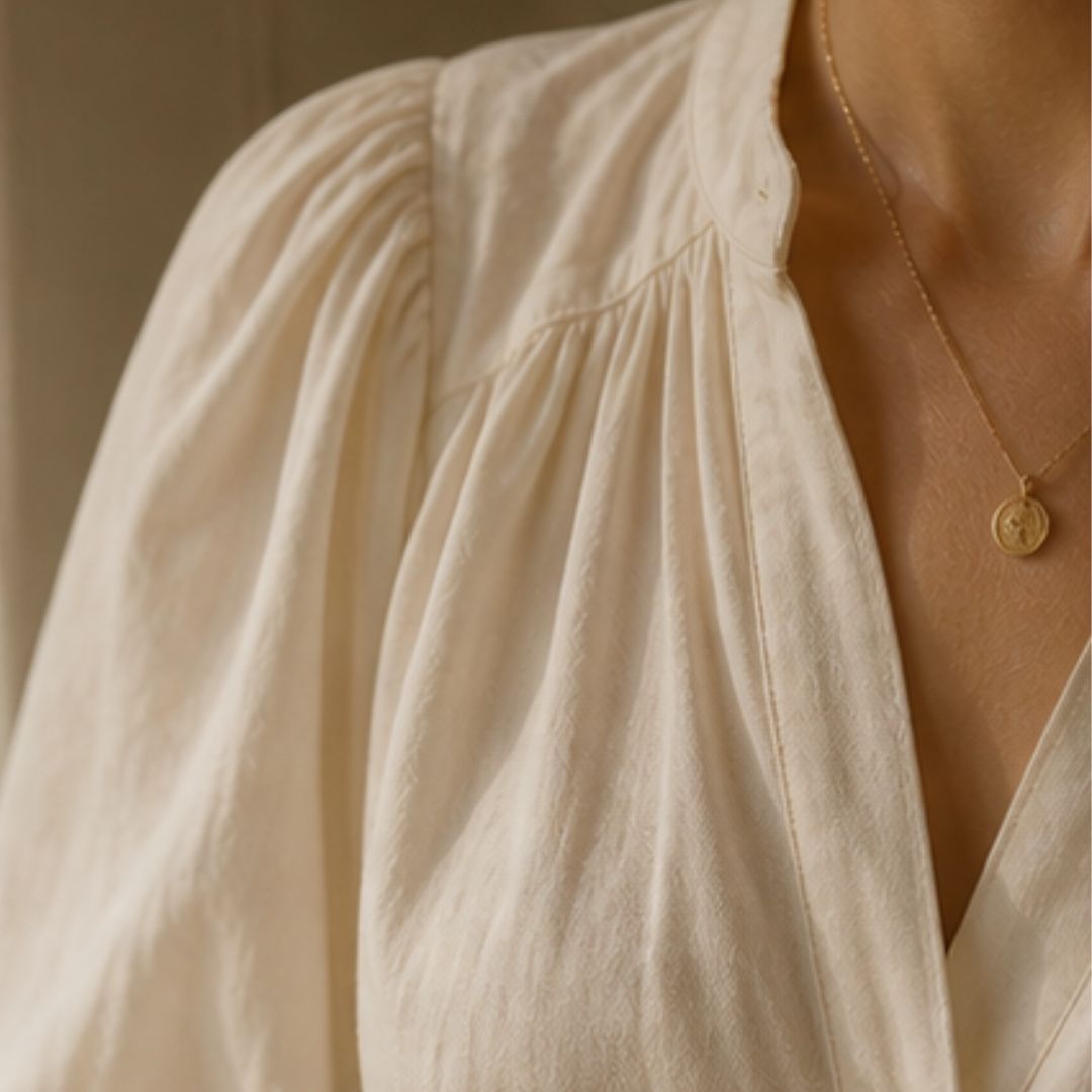 Ivory Muse Blouse