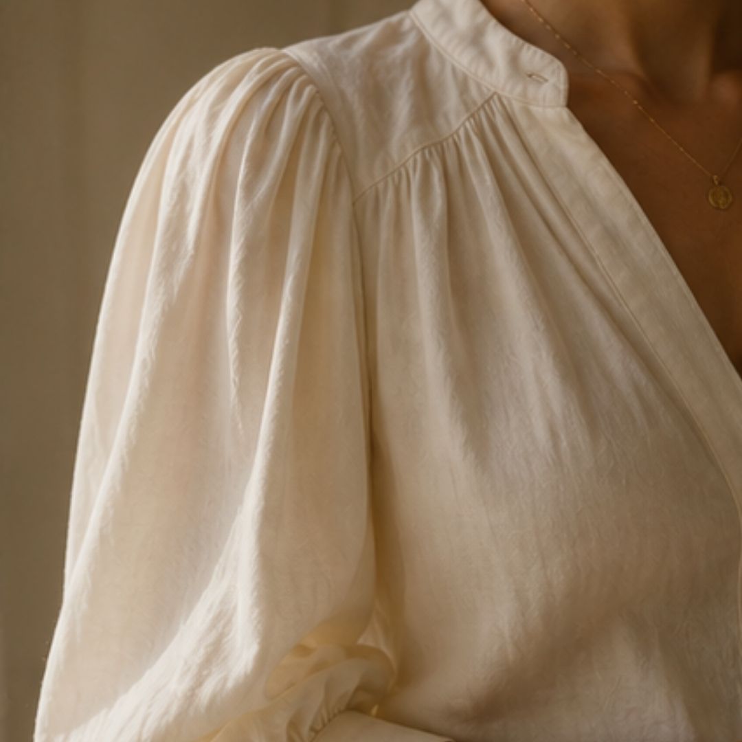 Ivory Muse Blouse