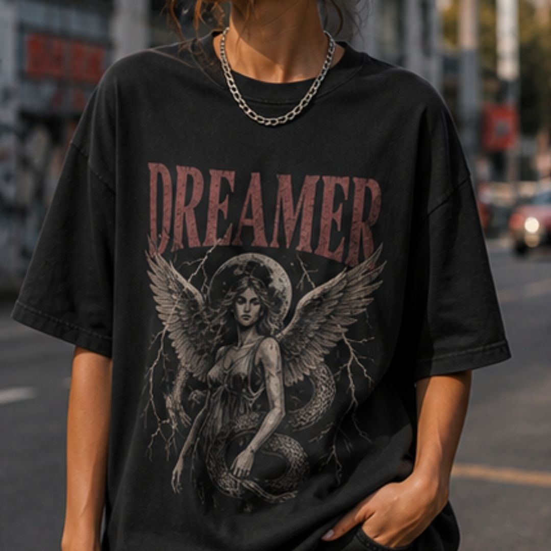 Fearless Dreamer Vintage Graphic Tee