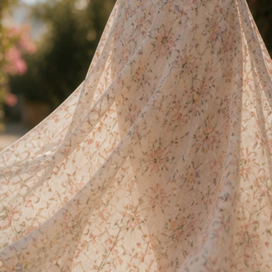 Petal Whisper Flow Skirt