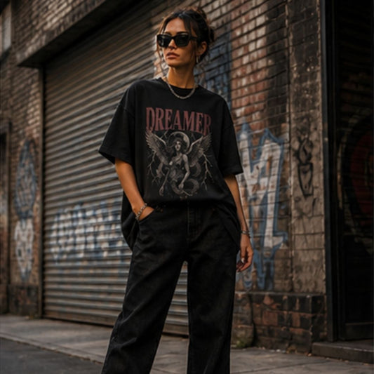 Fearless Dreamer Vintage Graphic Tee