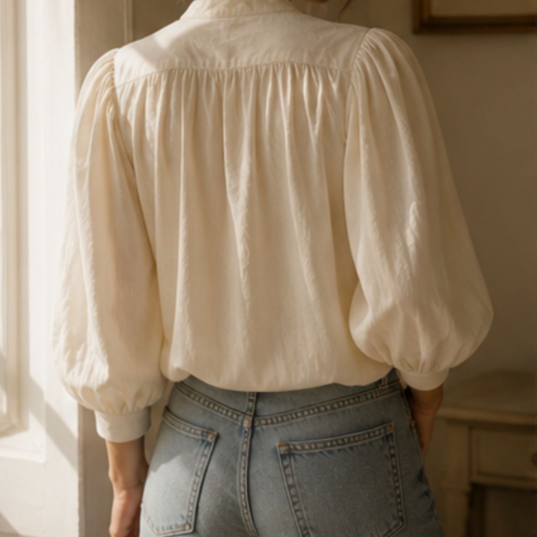 Ivory Muse Blouse